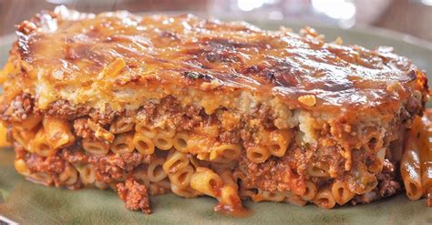 akoysgr|Pastitsio (Greek Baked Pasta) .